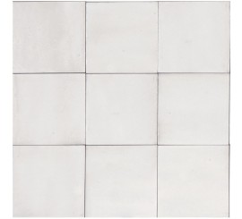 Gresie interior portelanata alba 15x15 cm, Marazzi Rice Bianco Lux