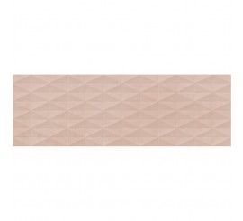 Faianta baie / bucatarie roz 25x76 cm, Marazzi Chill Pink Struttura 3D Diamond