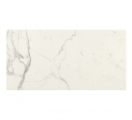 Gresie exterior / interior portelanata rectificata alba 60x120 cm, Marazzi Allmarble Statuario Silk