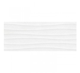 Faianta baie / bucatarie alba 20x50 cm, Marazzi Appeal Struttura Wind 3D White