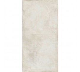 Gresie interior portelanata rectificata alba 60x120 cm, Marazzi Clays Cotton