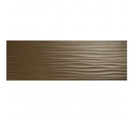 Faianta baie / bucatarie rectificata maro 40x120 cm, Marazzi Eclettica Bronze Struttura Wave 3D