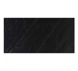 Gresie exterior neagra 30x60 cm, Marazzi Mystone Lavagna Nero Strutturato