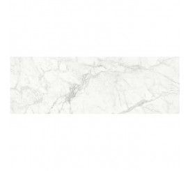 Gresie exterior / interior portelanata rectificata alba 58x116 cm, Marazzi Marbleplay Statuarietto Lux