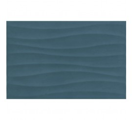 Faianta baie / bucatarie albastra 25x38 cm, Marazzi Neutral Avio Struttura Tide 3D