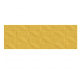 Faianta baie / bucatarie galbena 25x76 cm, Marazzi Outfit Struttura Tetris 3D Ocher