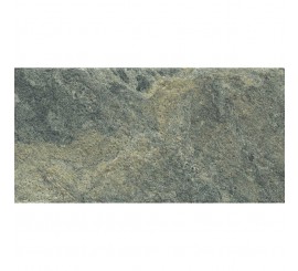 Gresie exterior portelanata rectificata gri 20x40 cm, Marazzi Rocking Strutturato Grey