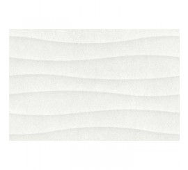 Faianta baie / bucatarie alba 20x50 cm, Marazzi Stream Struttura Wind 3D White