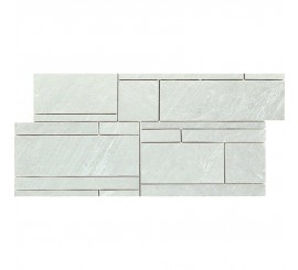 Mozaic 30x60 cm, Marazzi Mystone Lavagna Muretto Bianco