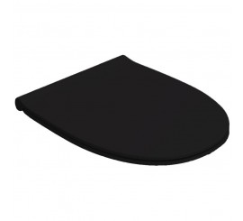 Globo 4All Capac WC soft-close, negru mat