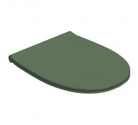 Globo 4All Capac WC soft-close, verde deschis mat (felce)