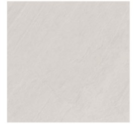 Gresie exterior / interior portelanata rectificata alba 75x75 cm, Marazzi Mystone Lavagna Bianco