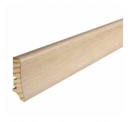 Barlinek P20 Plinta parchet lemn furniruit 6 cm, bej (stejar lacuit)