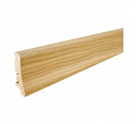 Barlinek P20 Plinta parchet lemn furniruit 6 cm, bej (stejar uleiat)