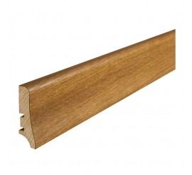 Barlinek P20 Plinta parchet lemn furniruit 6 cm, maro (tali lacuit)