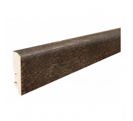 Barlinek P50 Plinta parchet lemn furniruit 6 cm, maro inchis (stejar espresso lacuit si baituit)