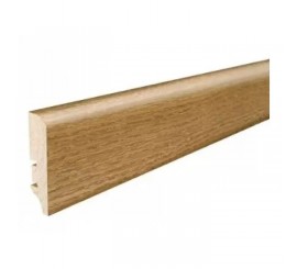 Barlinek P50 Plinta parchet lemn furniruit 6 cm, maro (stejar terra)