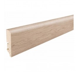 Barlinek P50 Plinta parchet lemn furniruit 6 cm, bej (stejar sense)