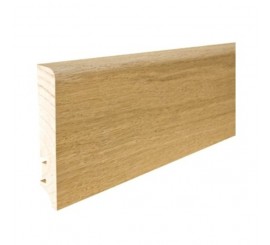 Barlinek P50 Plinta parchet lemn furniruit 4 cm, crem (fag lacuit)