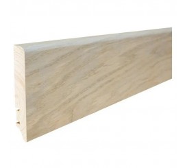 Barlinek P61 Plinta parchet lemn furniruit 9 cm, gri (stejar touch lacuit)