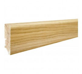Barlinek P6P Plinta parchet lemn furniruit 6 cm, crem (stejar ulei)