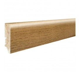 Barlinek P6P Plinta parchet lemn furniruit 6 cm, maro (terra)