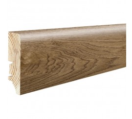 Barlinek P6P Plinta parchet lemn furniruit 6 cm, maro (mackay)