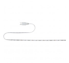Paulmann YourLED Banda LED USB, 1x1.5W, 30 cm, alb