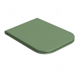 Globo Stone Capac WC soft-close 36x46 cm, verde deschis mat (felce)