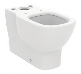 Vas WC pe pardoseala Ideal Standard Tesi AquaBlade 37x67 cm evacuare orizontala sau verticala, lipit de perete, alb mat