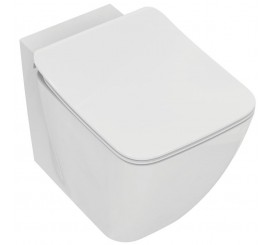 Vas WC pe pardoseala Ideal Standard Strada II AquaBlade 36x56 cm evacuare orizontala sau verticala, lipit de perete