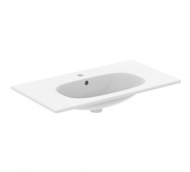 Lavoar baie suspendat Ideal Standard Tesi Vanity 80x45 cm, alb mat