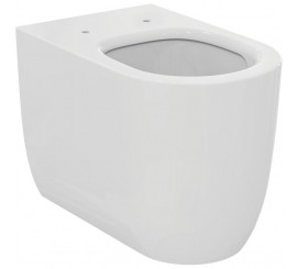 Vas WC pe pardoseala Ideal Standard Blend Curve AquaBlade 36x57 cm evacuare orizontala, alb