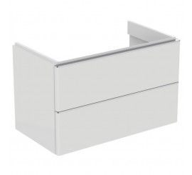 Ideal Standard Adapto Vanity Masca lavoar baie cu 2 sertare 82x45xH49 cm, alb lucios