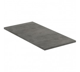 Ideal Standard Adapto Blat baie pentru lavoar 50x25xH1 cm, gri (grey stone)