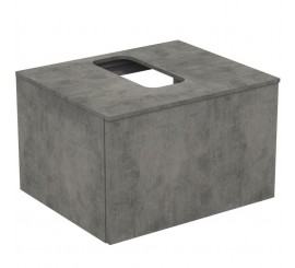 Ideal Standard Adapto Masca lavoar baie cu sertar 60x50 cm, gri (grey stone)
