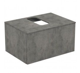 Ideal Standard Adapto Masca lavoar baie cu sertar 70x50 cm, gri (grey stone)