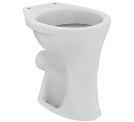 Vas WC dizabilitati pe pardoseala Ideal Standard Eurovit 36x47 cm evacuare orizontala, cu oglinda