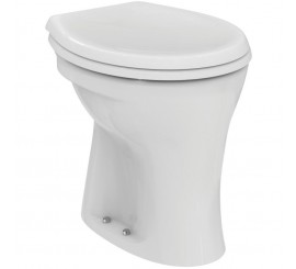 Vas WC pe pardoseala Ideal Standard Eurovit 36x47 cm evacuare verticala, cu oglinda