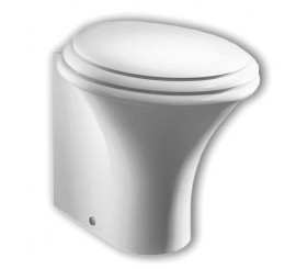 Vas WC pe pardoseala Hatria Sculture 40x60 cm evacuare orizontala sau verticala