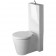 Vas WC pe pardoseala Duravit Starck 1 41x64 cm evacuare orizontala sau verticala