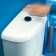 Wirquin Mecanism spalare vas WC cu senzor, dubla actionare, buton albastru