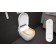 Set Vas WC cu bideu electronic suspendat cu capac soft close automat si telecomanda Geberit AquaClean Tuma Comfort Rimless 36x55 cm evacuare orizontala