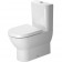 Vas WC pe pardoseala Duravit Darling New 37x63 cm evacuare orizontala