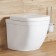 Vas WC pe pardoseala Grohe Euro Ceramic Rimless 37x54 cm evacuare orizontala sau verticala, lipit de perete