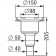 Kessel Vertical System 125 Corp sifon de pardoseala, cu evacuare verticala Ø5 cm