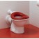 Vas WC pentru copii, pe pardoseala Geberit Bambini 28x38 cm evacuare orizontala, alb