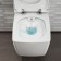Vitra Metropole Rim-Ex Vas WC suspendat rimless, cu functie de bideu 36x56 cm