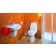 Set Vas WC pe pardoseala cu rezervor aparent si capac Kolo Solo 35x67 cm evacuare orizontala