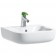 Lavoar baie suspendat, alb/rosu/verde Laufen Florakids 45x41 cm